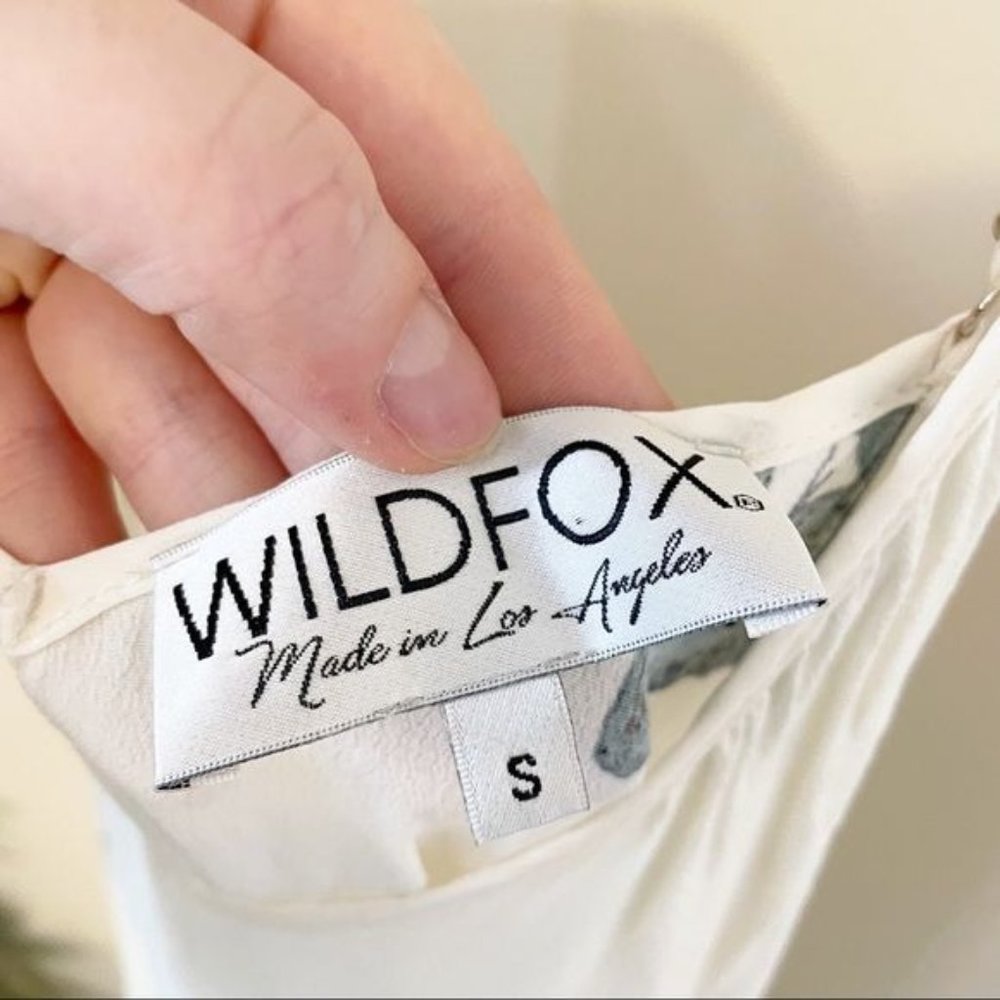 Wildfox Maxi Spaghetti Strap Side Button Slit Boh… - image 4